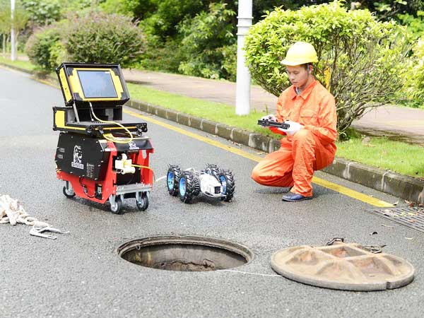 虎丘管道机器人检测